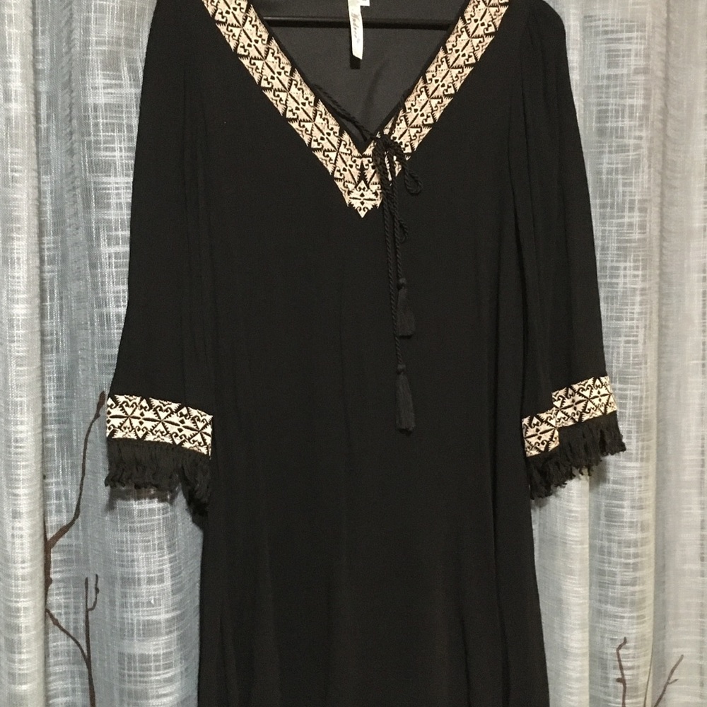 Ariat dress with fringe accents